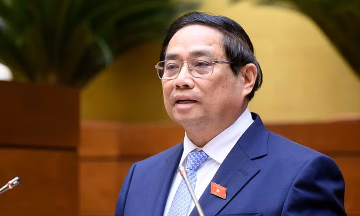 Thủ tướng Phạm Minh Chính báo cáo Quốc hội kết quả phát triển kinh tế xã hội, sáng 5/5