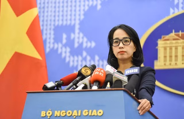 Người Phát ngôn Bộ Ngoại giao Phạm Thu Hằng