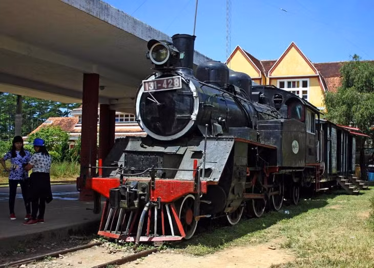 Tuyến đường sắt Tháp Chàm - Đà Lạt dài 84 km được người Pháp xây dựng từ năm 1908 - 1932