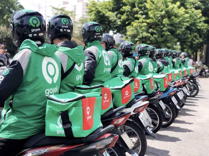Tài xế Gojek tại Việt Nam