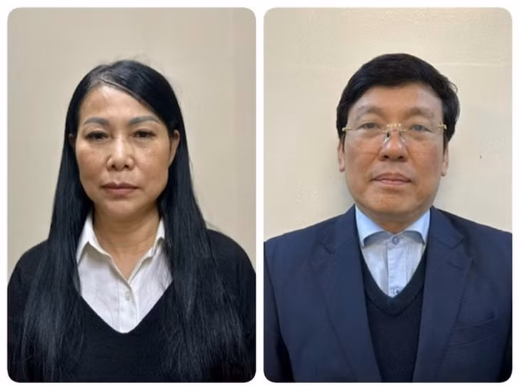 Bà Hoàng Thị Thúy Lan và ông Lê Duy Thành