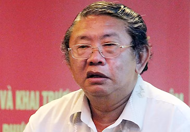 Ông Phạm Văn Sáng khi còn làm Giám đốc Sở Khoa học và Công nghệ Đồng Nai