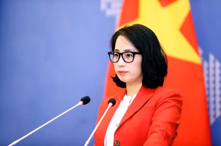 Người phát ngôn Bộ Ngoại giao Phạm Thu Hằng