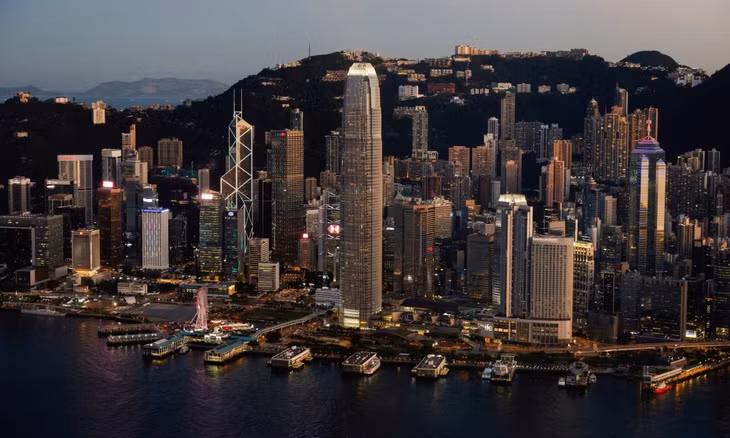 Một góc đặc khu hành chính Hong Kong