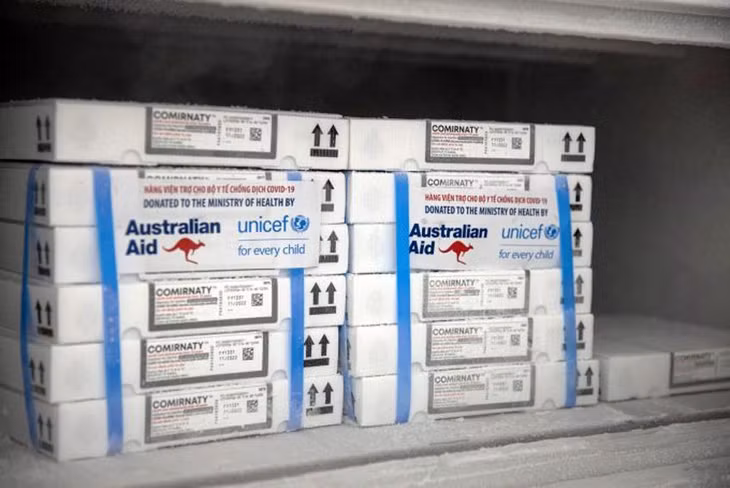 Số vaccine Covid cho trẻ em do Australia hỗ trợ về Hà Nội