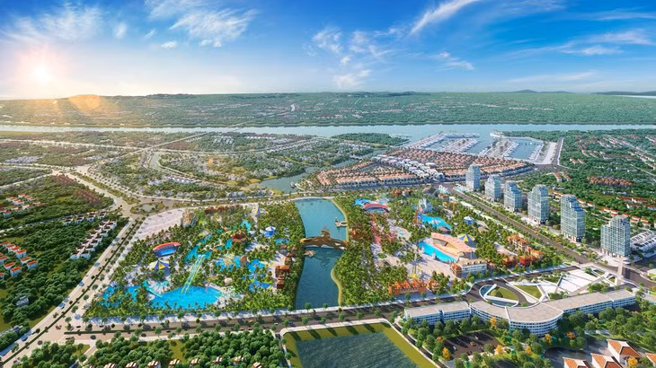 Các tổ hợp dự án quy mô lớn của Sun Group góp phần thăng hạng du lịch xứ Thanh. Ảnh phối cảnh minh họa Các tổ hợp dự án quy mô lớn của Sun Group góp phần thăng hạng du lịch xứ Thanh. Ảnh phối cảnh minh họa