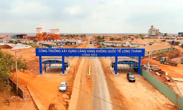 Khu vực Dự án xây dựng sân bay Long Thành