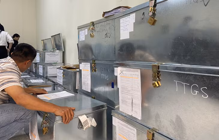 TAND TP.HCM bố trí một phòng để chứa 104 thùng hồ sơ với hơn 1 triệu bút lục TAND TP.HCM bố trí một phòng để chứa 104 thùng hồ sơ với hơn 1 triệu bút lục