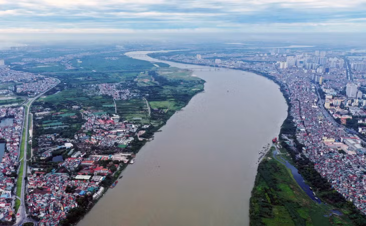 Sông Hồng đoạn chảy qua Hà Nội