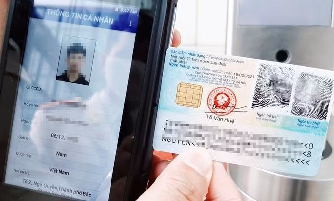Thẻ căn cước công dân gắn chip cấp cho công dân Thẻ căn cước công dân gắn chip cấp cho công dân