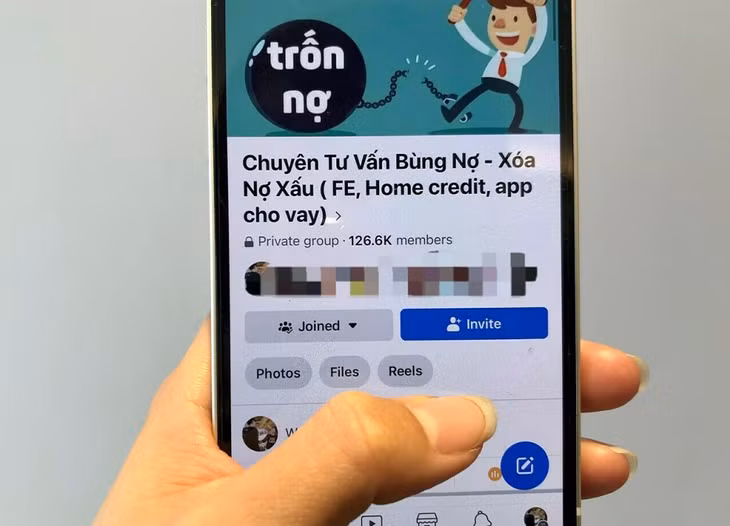 Một trong nhiều hội nhóm tư vấn cách chây ì nợ của ứng dụng vay tiền