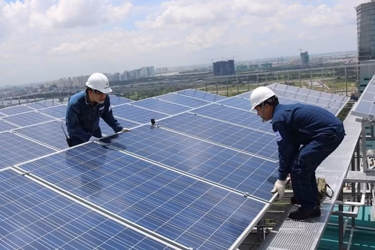Lắp đặt điện mặt trời mái nhà tại TP.HCM