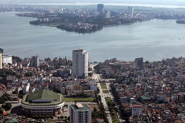Hà Nội nhìn từ trên cao