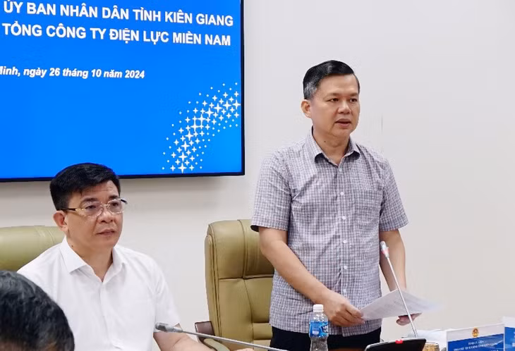 Ông Giang Thanh Khoa - Tỉnh ủy viên, Phó Chủ tịch UBND tỉnh Kiên Giang giao nhiệm vụ cho các Sở, ban, ngành địa phương tỉnh Kiên Giang tháo gỡ khó khăn các dự án điện Ông Giang Thanh Khoa - Tỉnh ủy viên, Phó Chủ tịch UBND tỉnh Kiên Giang giao nhiệm vụ cho các Sở, ban, ngành địa phương tỉnh Kiên Giang tháo gỡ khó khăn các dự án điện