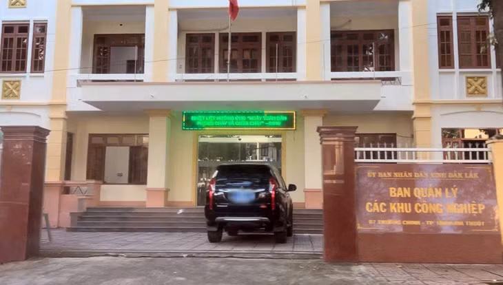 Trụ sở Ban Quản lý các khu công nghiệp Đắk Lắk