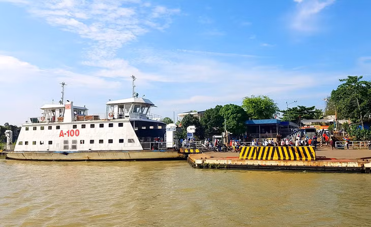 Hoạt động của phà Cao Lãnh cuối tháng 5/2018