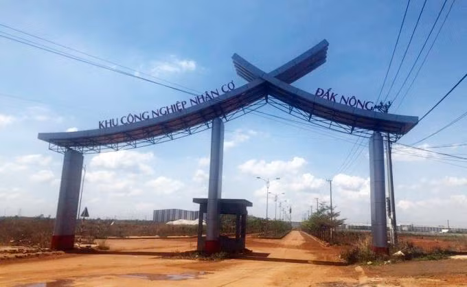 Khu công nghiệp Nhân Cơ đến nay vẫn còn dang dở Khu công nghiệp Nhân Cơ đến nay vẫn còn dang dở