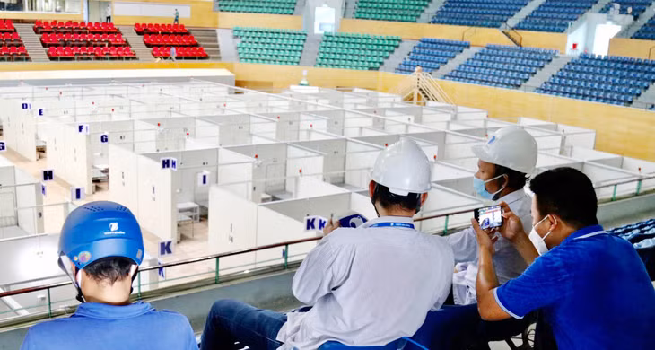 Chưa đầy 60h VNPT đã hoàn thành hạ tầng viễn thông cho bệnh viện dã chiến Đà Nẵng