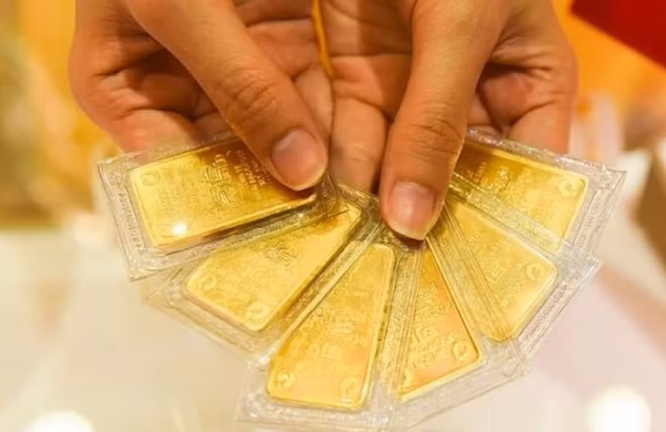 Mỗi lượng vàng miếng tăng gần 1,5 triệu đồng trong ngày, lên 78,5 triệu