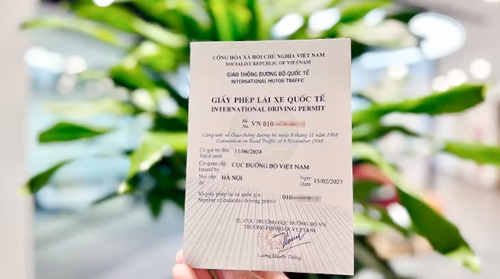 Giấy phép lái xe quốc tế (IDP) do Cục Đường bộ (cũ) cấp