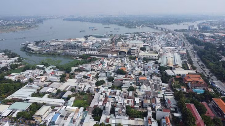 Một góc Khu Công nghiệp Biên Hòa 1
