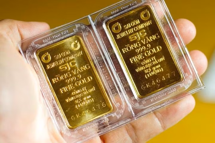 Giá vàng miếng trong ngày 22/2 lập đỉnh mới tiến sát 64 triệu đồng