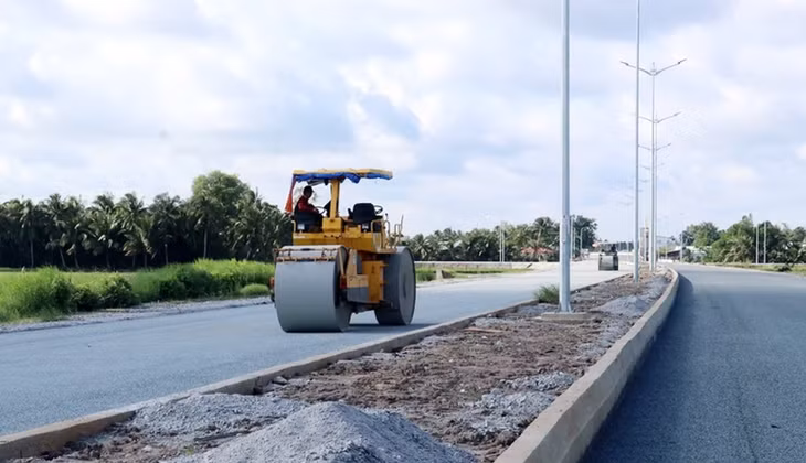 Thi công công trình đường 3/2 nối dài