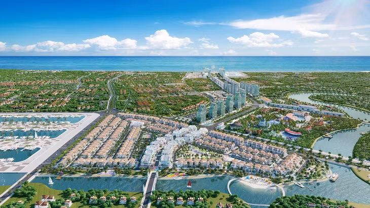 Sầm Sơn sắp xuất hiện “thành phố nghỉ dưỡng đa sắc màu” ven sông Đơ. Ảnh minh họa.