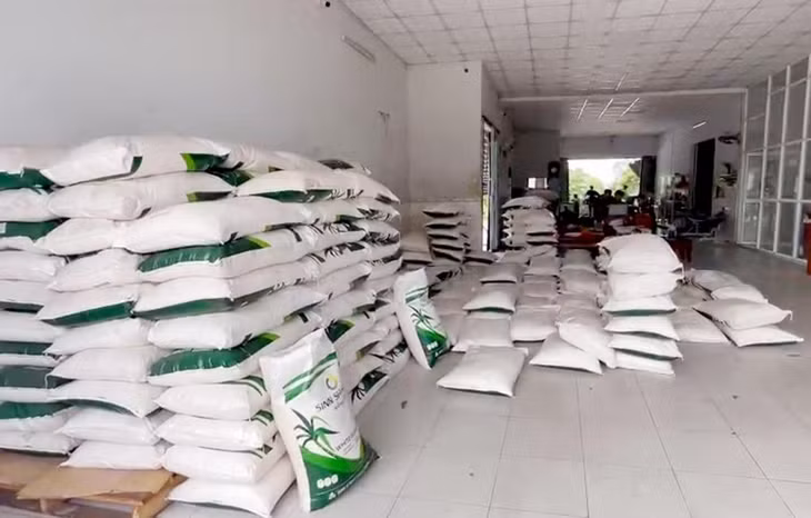 Cận cảnh tang vật đường nhập lậu