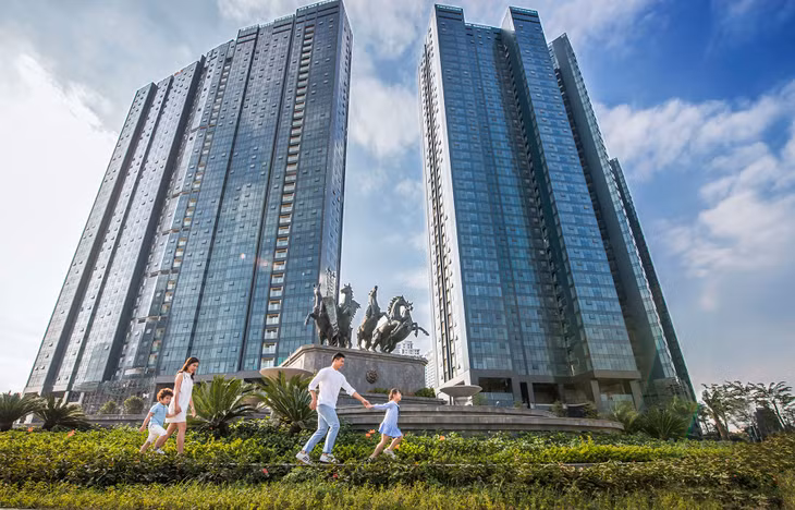 Thiết kế cánh cung hình kim cương ấn tượng tại dự án Sunshine City - dự án thu hút nhiều khách hàng Hàn Quốc sống và làm việc tại Việt Nam