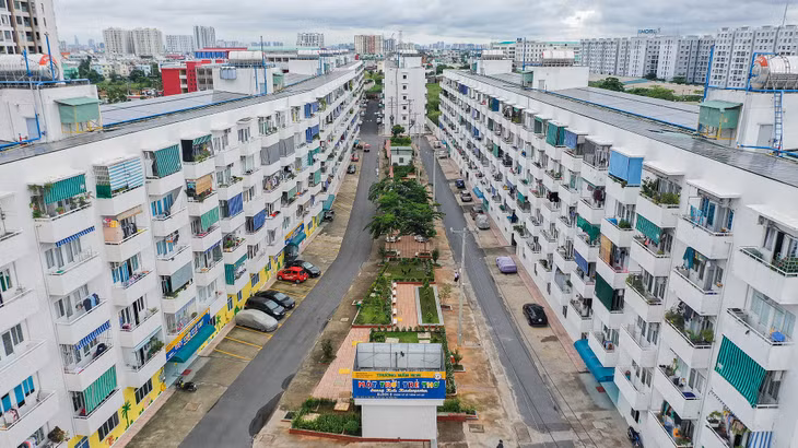 Khu nhà ở xã hội Lê Thành An Lạc, quận Bình Tân, TP.HCM