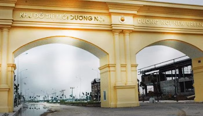 Nhiều hạng mục trong khu đô thị mới Dương Nội của Tập đoàn Nam Cường chậm tiến độ