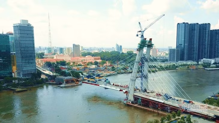 Dự án cầu Thủ Thiêm 2 sẽ được đưa vào khai thác năm 2022