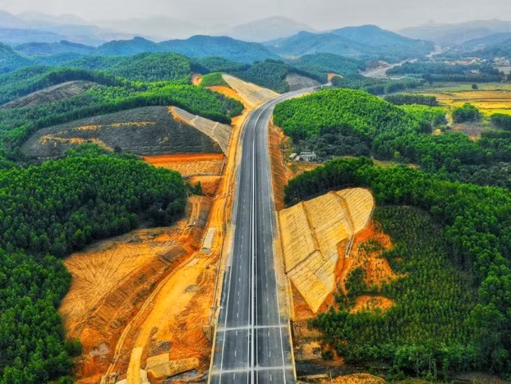 Dự án cao tốc Tân Phú - Bảo Lộc có tổng chiều dài 67 km. Ảnh chỉ mang tính minh họa