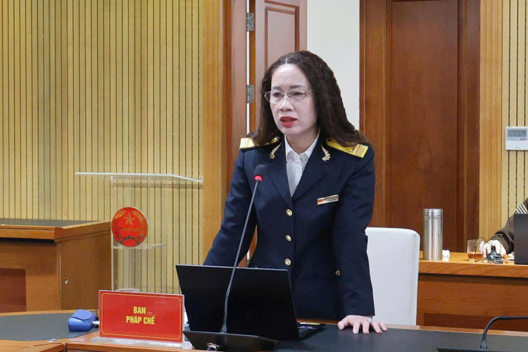 Bà Nguyễn Thị Lan Anh - Trưởng ban Ban Pháp chế (Cục Thuế)