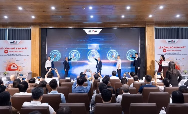MISA AMIS OneAI là nền tảng AI hợp nhất tiên phong "Make in Vietnam" dành cho doanh nghiệp, đơn vị nhà nước, trường đại học, bệnh viện, hộ kinh doanh,... và gia đình.