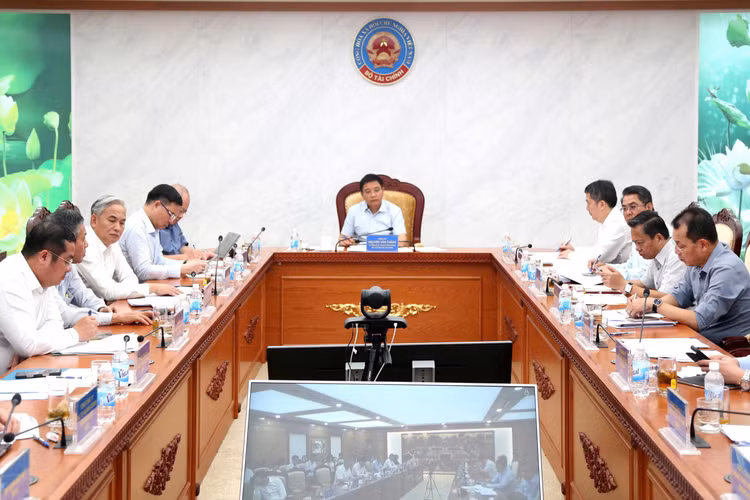 Bộ trưởng Bộ Tài chính Nguyễn Văn Thắng - ảnh Đức Minh 