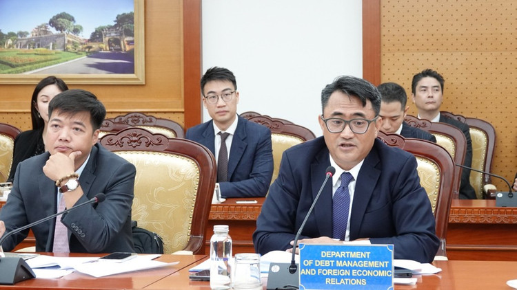 Ông Nguyễn Ngọc Anh, Phó Cục trưởng Cục Quản lý nợ và Kinh tế đối ngoại (Bộ Tài chính)