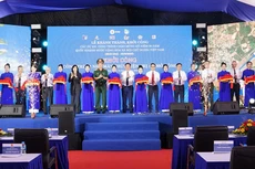 Lễ khởi công Dự án Nhà máy Thuỷ điện Trị An mở rộng (ảnh: EVN)