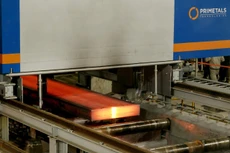 Máy đúc phôi để sản xuất thép cuộn cán nóng của Hòa Phát (ảnh: HP)