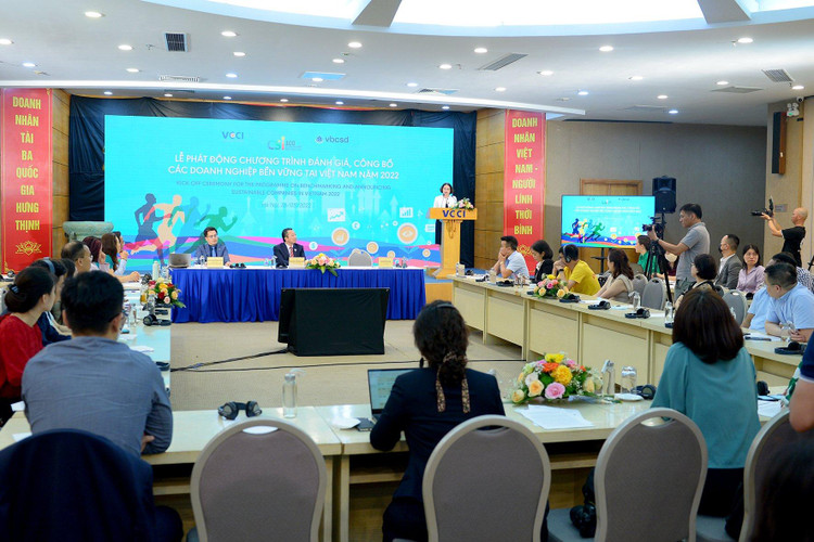 Khởi động Chương trình đánh giá, công bố doanh nghiệp phát triển bền vững tại Việt Nam 2022 