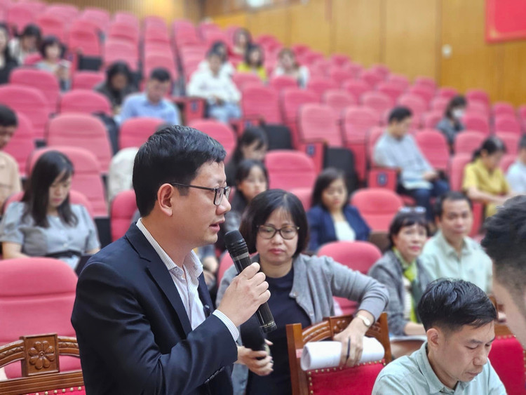 Ông Dương Đức Thiện - Phó Vụ trưởng Vụ Kế hoạch - Tài chính thuộc Bộ Y tế. Ảnh: Lê Tiên