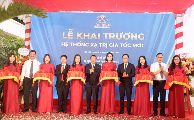 Bệnh viện K khai trương hệ thống xạ trị gia tốc và CT mô phỏng 4D tại cơ sở Tam Hiệp 