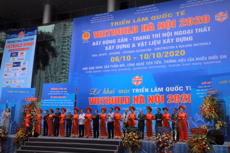 1.400 gian hàng tham dự Vietbuild Hà Nội 2020