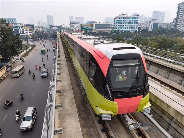 Dự án Tuyến đường sắt đô thị thí điểm thành phố Hà Nội, đoạn Nhổn – ga Hà Nội đang được đề xuất điều chỉnh kéo dài thời gian thực hiện đến năm 2027 - ảnh internet
