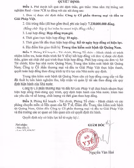 Chi hơn 80 tỷ đồng phòng chống dịch Covid-19, Quảng Nam mua sắm ra sao?