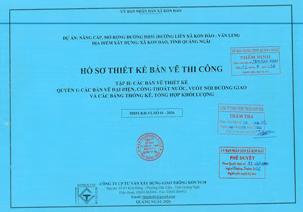 Chủ đầu tư đã bổ sung hồ sơ thiết kế bản vẽ thi công dài khoảng 190 trang trước thời điểm đóng thầu 2 ngày
