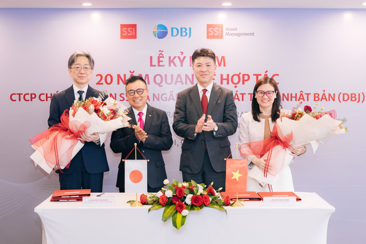 Ngân hàng Phát triển Nhật Bản hợp tác với SSI thành lập Quỹ đầu tư vào Việt Nam