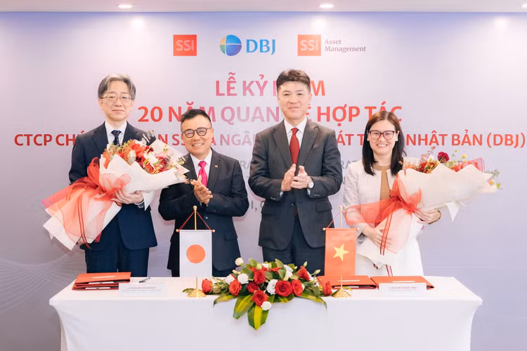 Ngân hàng Phát triển Nhật Bản hợp tác với SSI thành lập Quỹ đầu tư vào Việt Nam