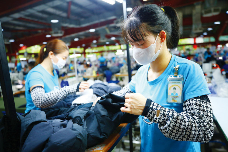 Nửa đầu tháng 1/2026, kim ngạch xuất khẩu hàng hóa của Việt Nam đạt 18,05 tỷ USD, tăng 9,6% so với cùng kỳ năm 2025. Ảnh: Lê Tiên